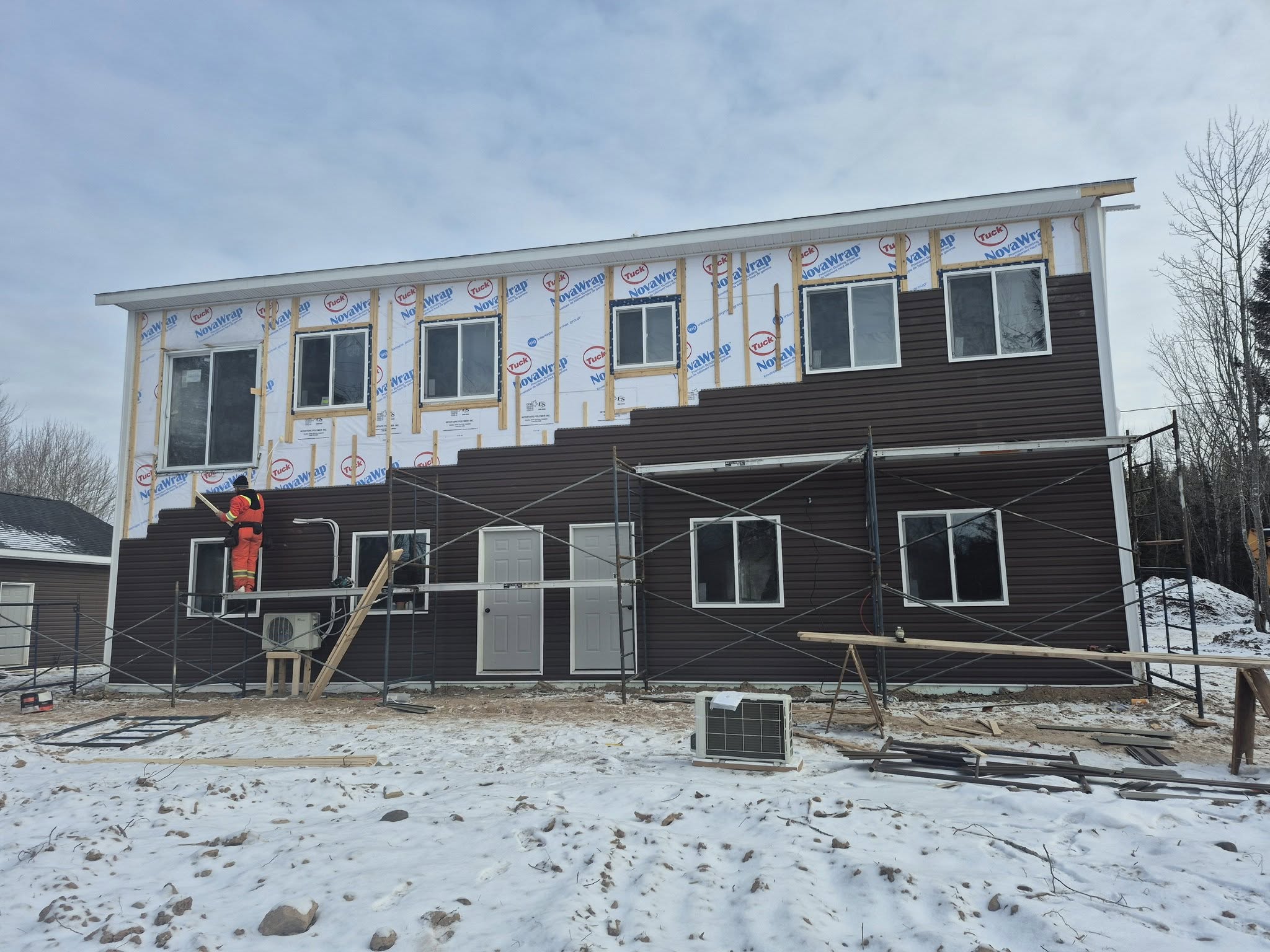 Completed roofing project